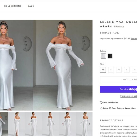 Babyboo Selene maxi dress - Picture 1 of 2